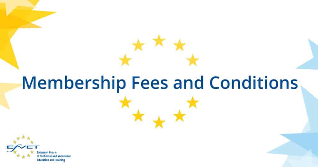 Membership Fees and Conditions